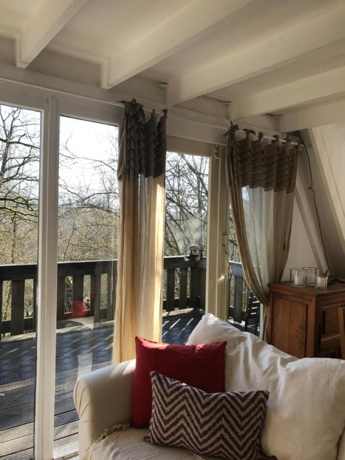 Heavenly Renovated Cabin Near Pittoresque Durbuy - Whistler 빌라 외부 사진